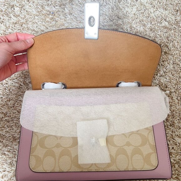 Coach Lane Shoulder Bag In Signature Canvas - Picture 6 of 10